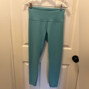 🍋 LIKE NEW Lululemon Wunder Train High-Rise Tight 25" - Tidal Teal - Sz 8